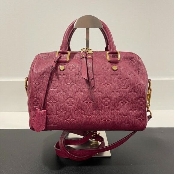 Louis Vuitton Speedy Bandoulière 25 Empreinte Leather (128252)